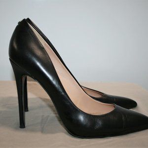 Sam Edelman Danna Black Leather Pumps  9 M